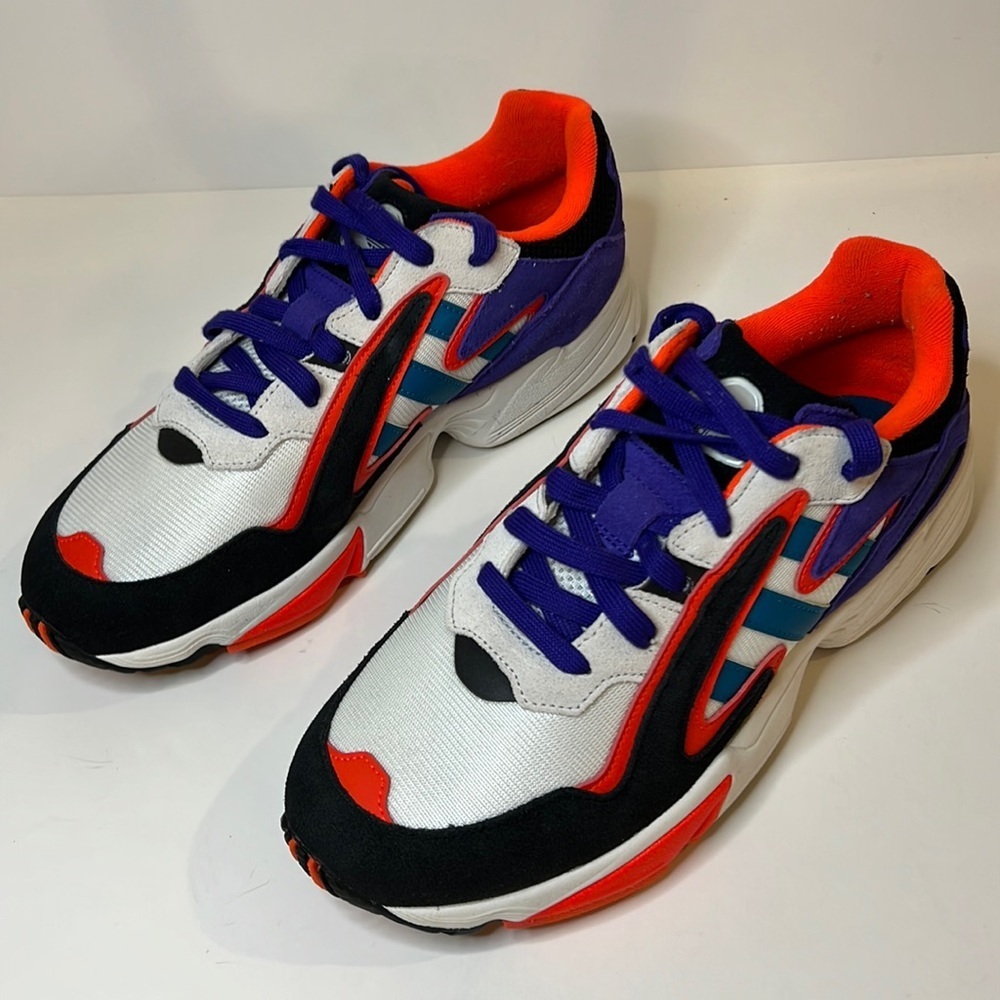 Adidas Yung 96 Chasm Chrystal White/Active Teal  EF1427 Size 8.5